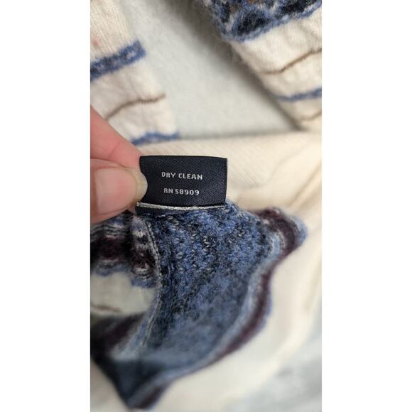 100% extra fine Merino wool Hart Schaffner Marx sweater Sz XXS y2k grandpacore - Picture 5 of 7